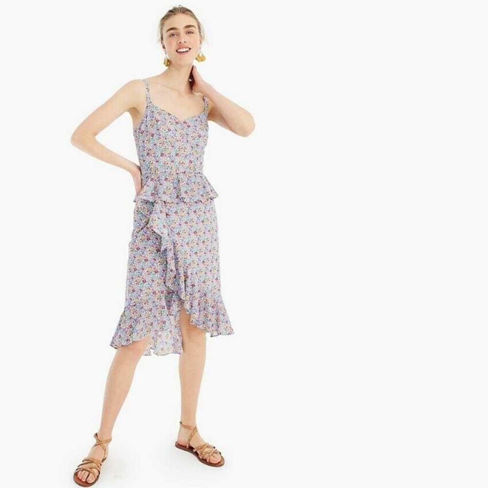 J. Crew Liberty London‎ Ruffle Floral NWT